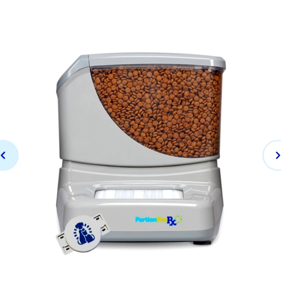 PortionPro Rx Automated RFID Dog & Cat Feeder, Gray - Picture 1 of 6